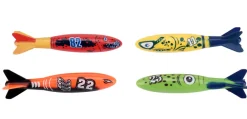 Clearance Ud & Leg Dykkefisk 4-pk. -