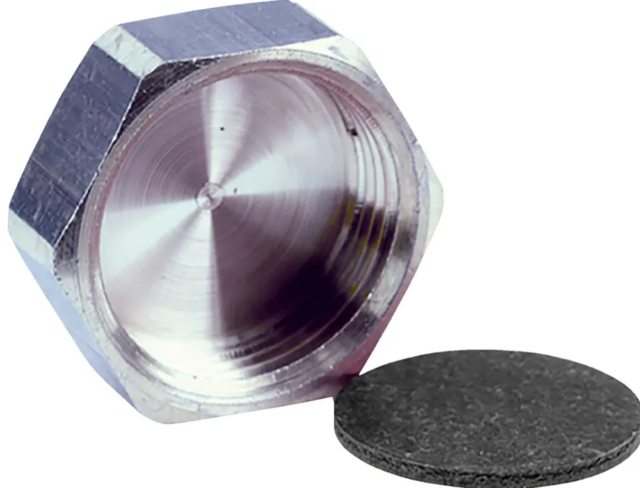 Clearance Endemuffe 3/8" krom