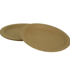 Clearance Engangstallerken i papir Ø23 cm 10 stk.