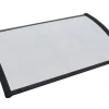 Clearance Entrétak til dør "Kalmar 1000" svart 1000 x 600 mm