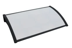 Clearance Entrétak til dør "Kalmar 1000" svart 1000 x 600 mm