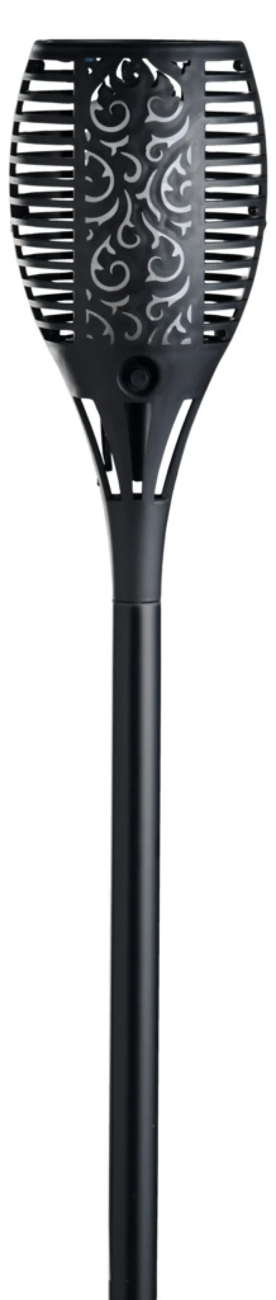 Garden Fakkel med solcelle Ø12 x H78 cm - ® Svart