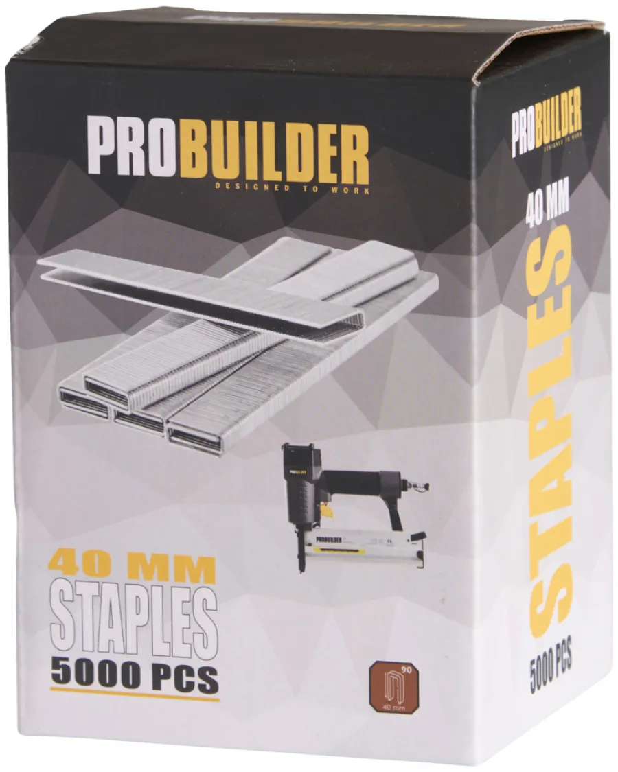 New Probuilder Festestifter 40 mm 5000 stk. -
