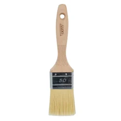New Luxi Flatpensel med trehåndtak 50 mm –