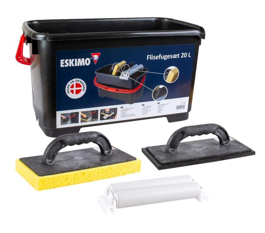 New Eskimo Flisefugesett profi med spann -