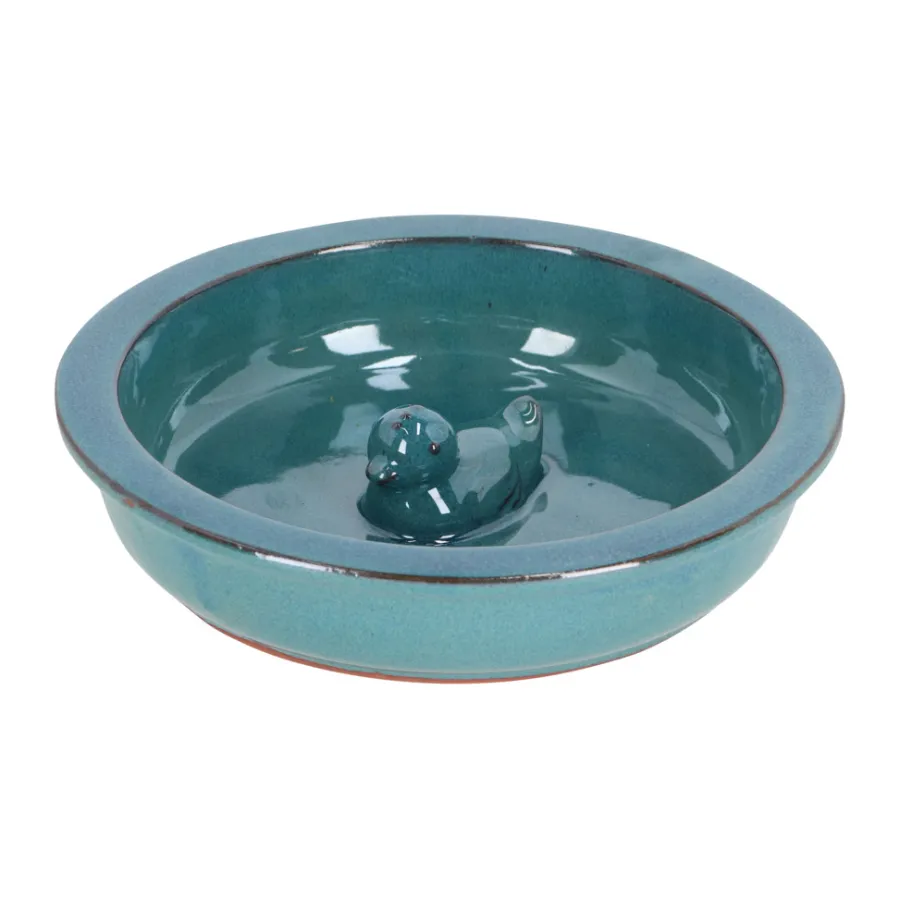 Online Gardenlife Bird Fuglebad keramikk Ø27 x 5,8 cm Blå