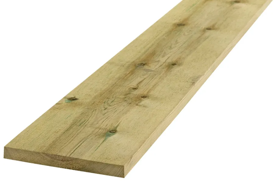 Best Moelven Furu 19 x 148 x 4800 mm rektangulær kledning