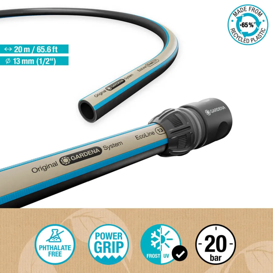 Outlet Gardena EcoLine hageslange 1/2" 20 meter
