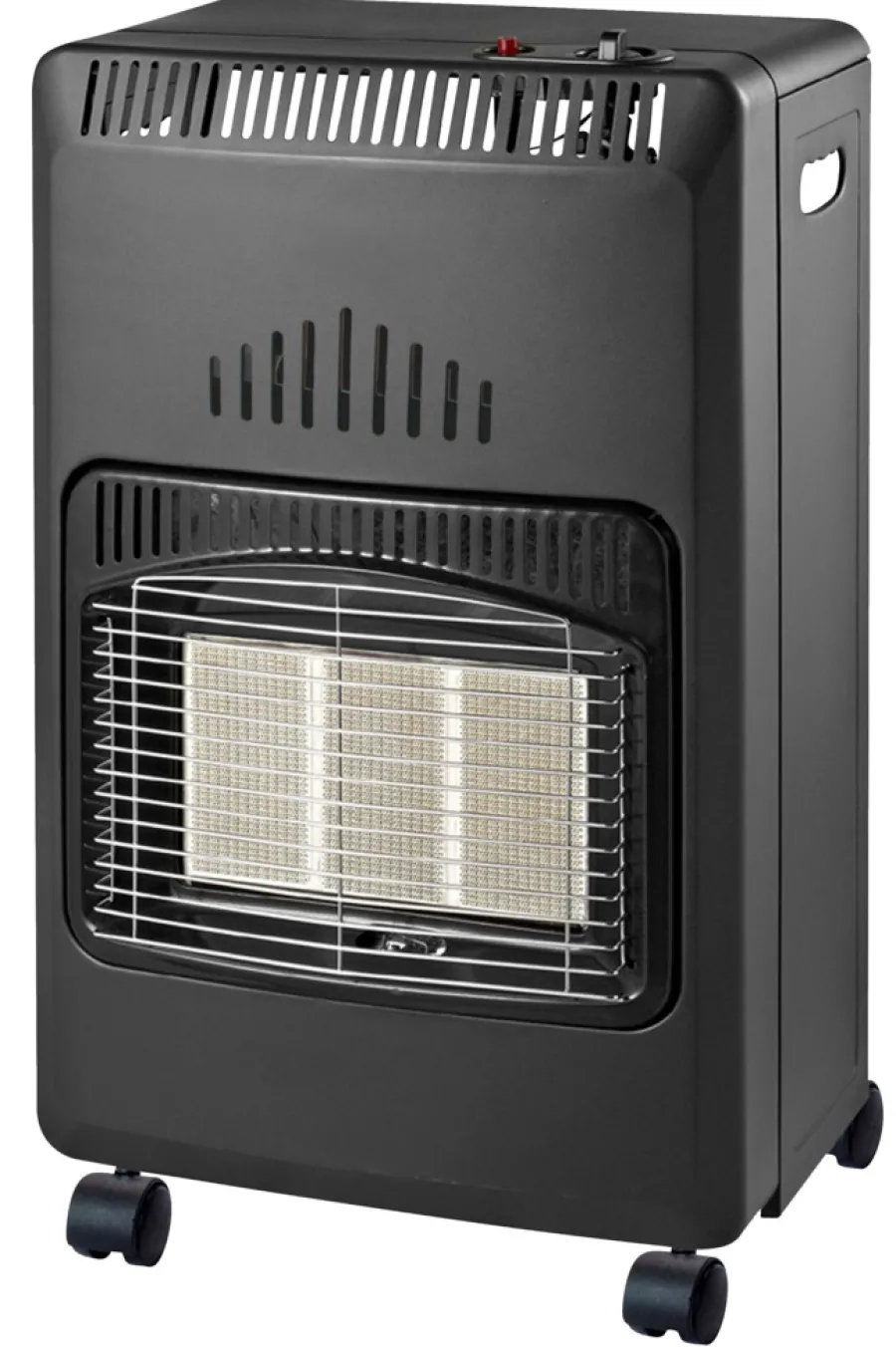 Discount Grad Gassovn 4,2 kW - Koksgrå med kromrist