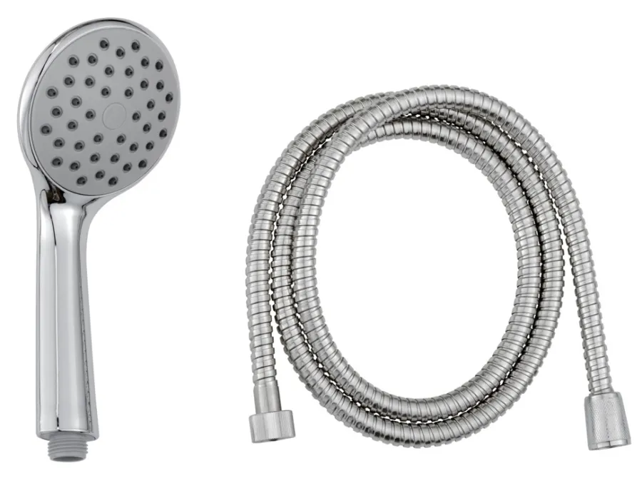 New Geyser ® dusjsett m/hånddusj Ø100 mm Krom