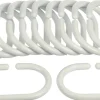 Sale Geyser ® forhengsringer hvit 12 stk.