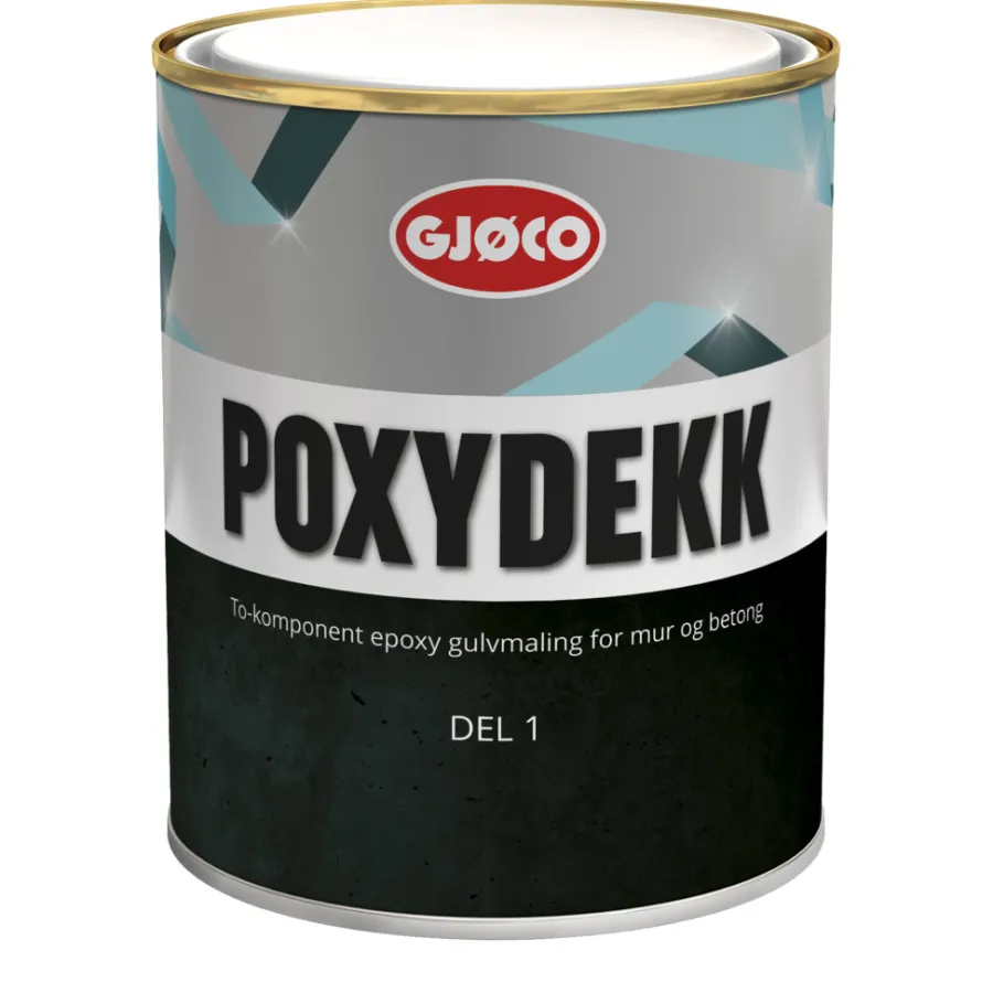 Sale Gjøco Poxydekk 0,7 liter - Del 1 Lys grå