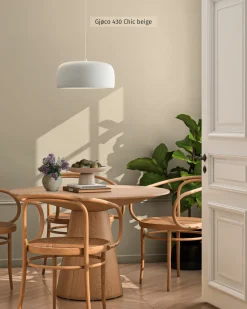 Clearance Gjøco Silkematt Rom akrylmaling 2,7 liter – Chic Beige 430