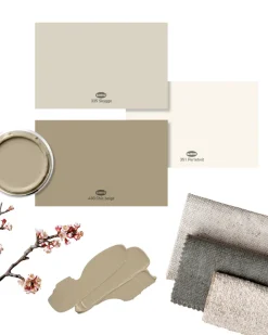 Clearance Gjøco Silkematt Rom akrylmaling 2,7 liter – Chic Beige 430