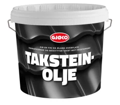 Discount Gjøco Taksteinolje svart 10 liter
