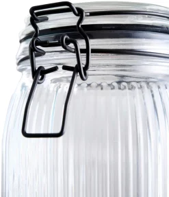 Online DAY Glasskrukke riflet 0,9 liter -