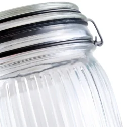 Sale DAY Glasskrukke riflet 0,5 liter -