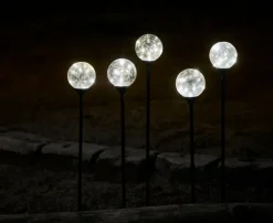 Discount Stemning Glasskuler på spyd 50 LED 5-pk.