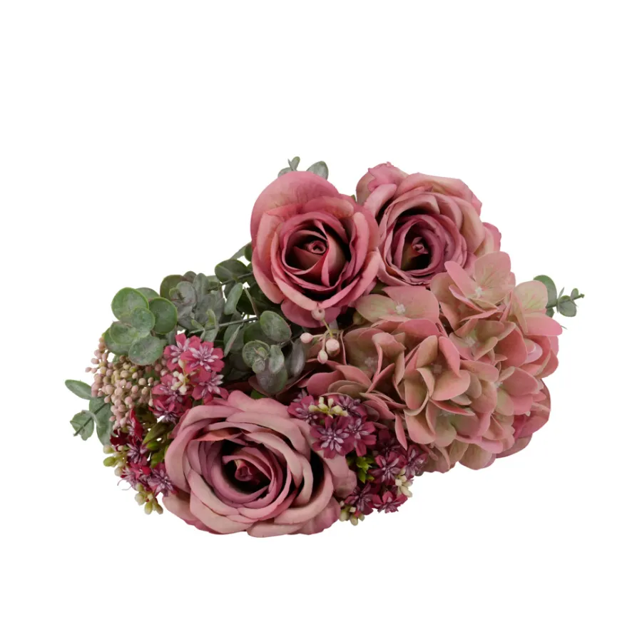 Outlet GREENIX kunstig blomsterbukett "Øresund"