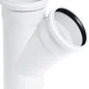 Discount Grenrør hvit PP 50 x 50 x 45 gr