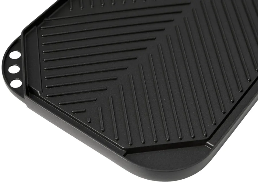 Hot Grillexpert Grillplate helstøpt 49,5 x 27,3 cm - Grillekspert Premium