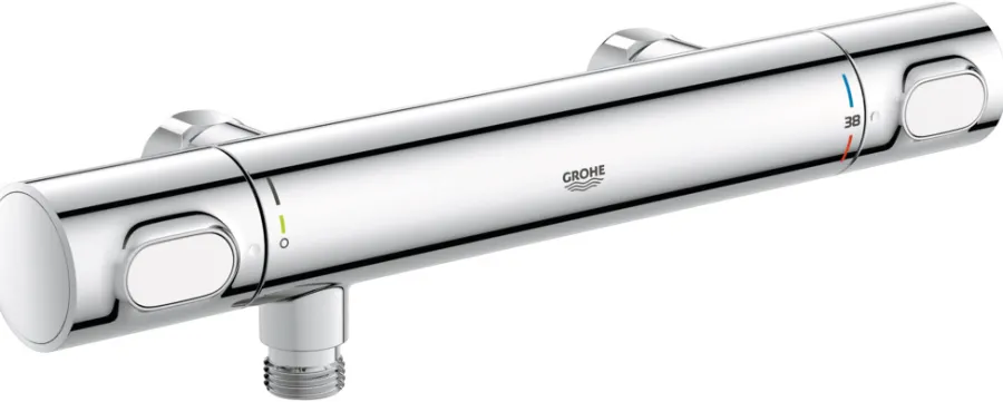 Clearance Grohe Precision Flow dusjbatteri Krom