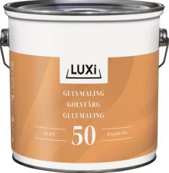 Discount Luxi Gulvmaling alkyd pastellgrå 2,25 liter – Pastellgrå (NCS-kode s2000-n)