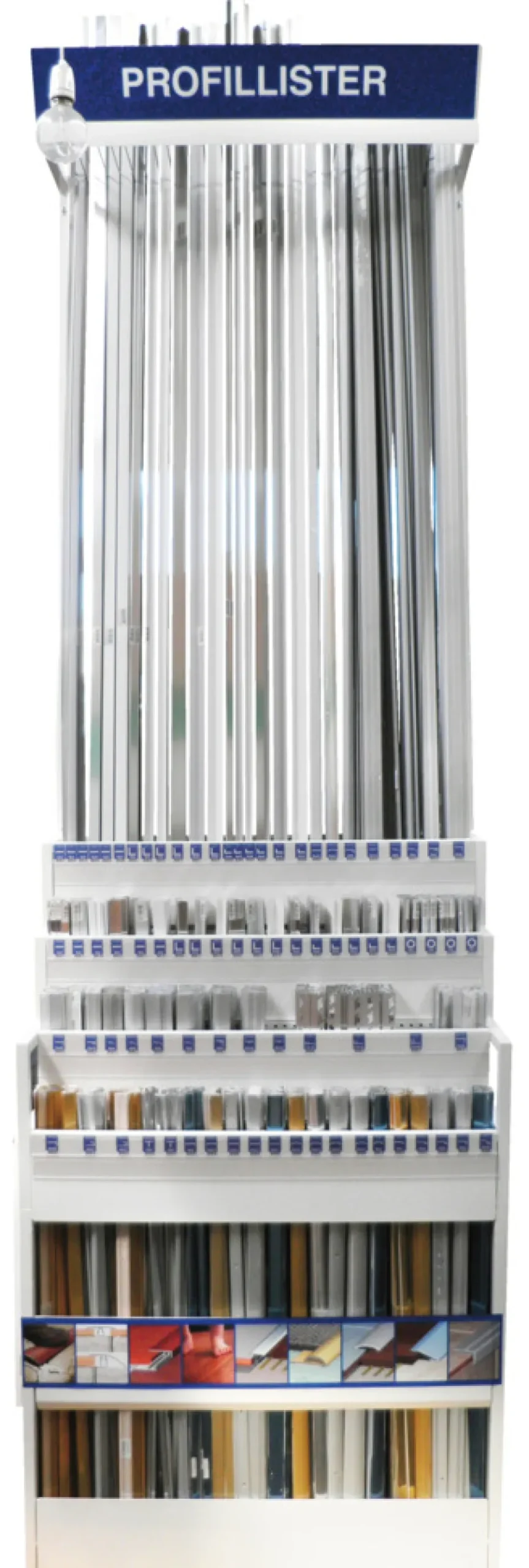 Clearance Gulvprofil aluminium - 2,5 x 25 mm x 0,9 m