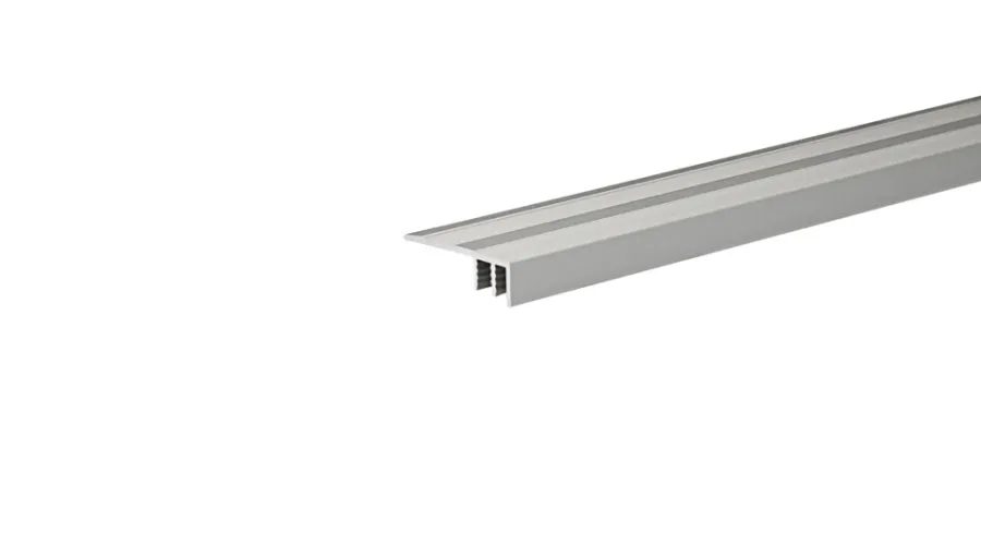 Hot Gulvprofil aluminium - 10 x 30 mm x 0,9 meter