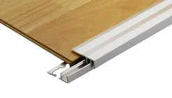 Hot Gulvprofil aluminium - 10 x 30 mm x 0,9 meter