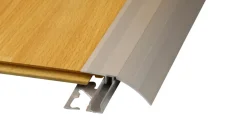 Outlet Gulvprofil topp aluminium - 2 x 52 mm x 0,9 m
