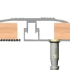 New Gulvprofil topp 1,8 x 42 mm x 0,9 meter