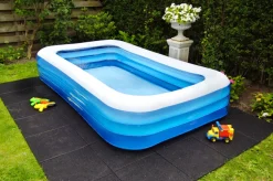 Outlet Gummifliser 40 x 40 x 2,5 cm