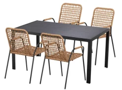 Sunlife Hagebord Havanna 150 x 90 cm i alu/nonwood - ®
