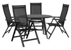 Clearance Sunlife Hagebord Madrid Ø110 cm - ® Svart