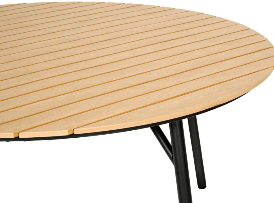 Sale Sunlife Hagebord Nebraska stål/nonwood Ø150 cm - ®