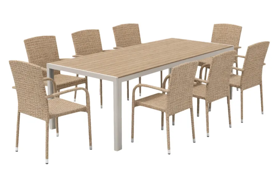 Best Sunlife Hagebord Vermont 205 x 90 cm - ®