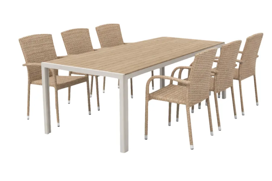 Best Sunlife Hagebord Vermont 205 x 90 cm - ®