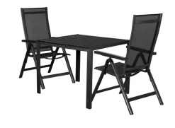 Hot Sunlife Hagestol Kingston 6 posisjoner svart - ®