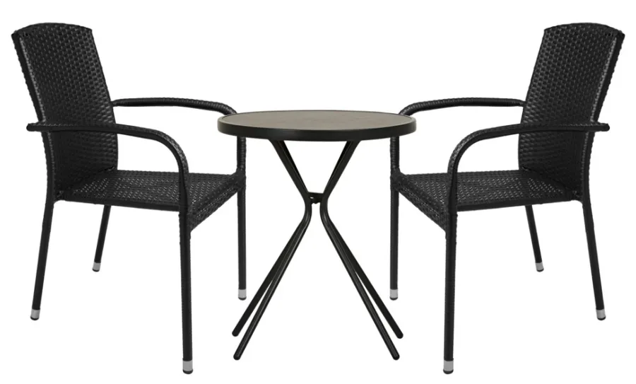 Best Sunlife Hagestol Lissabon rotting/metall - ® Svart