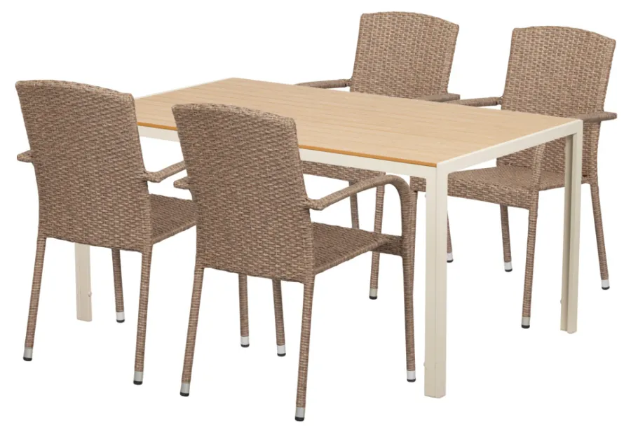 Clearance Sunlife Hagestol Lissabon rotting/metall - ® Natur