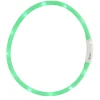 New Petzone Halsbånd med LED grønn 20-60 cm