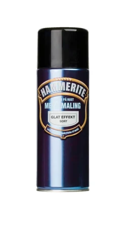 New Hammerite metallmaling glatt svart 400 ml
