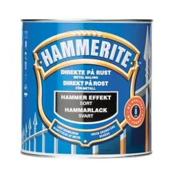 Discount Hammerite metallmaling hammereffekt 750 ml Svart