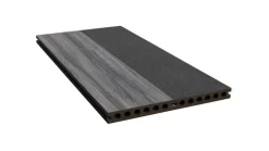 Kirkedal by TreeTops Heimdal terrassebord kompositt svart/grå 22x130x4000 mm Black/Grey