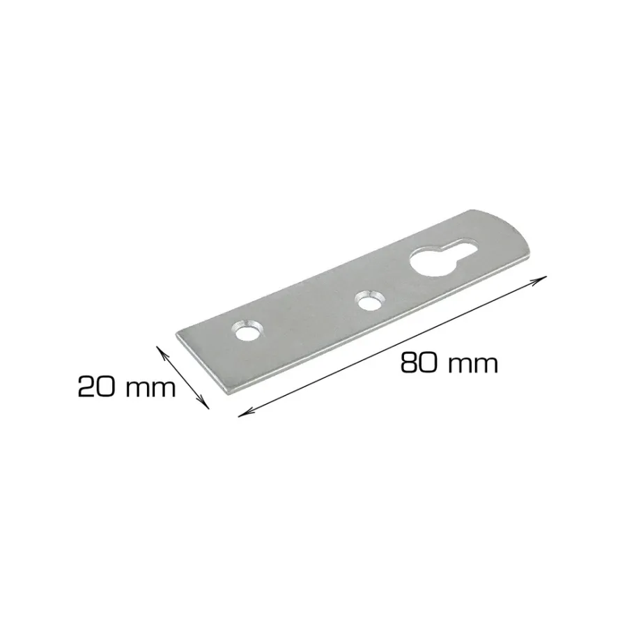 Online Home it Hektebeslag 80 x 20 mm - 4 stk.