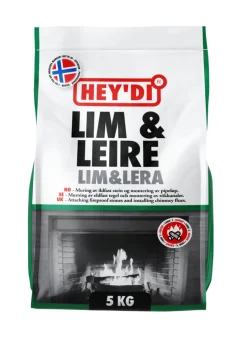 Clearance Hey'di Lim & Leire tørrmørtel 5 kg