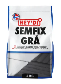 Hot Hey'di Semfix Flislim 5 kg Grå