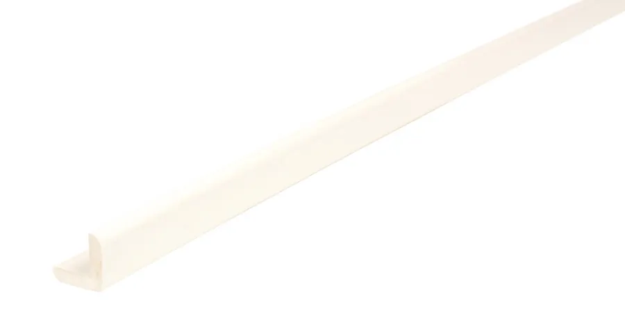 Clearance Hornbaek Hjørnelist plast hvit – 31 x 31 x 3000 mm