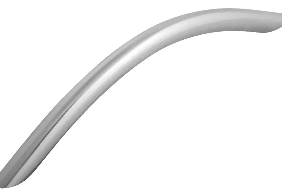 Clearance Home it Håndtak buet stål 128 mm - 2 stk